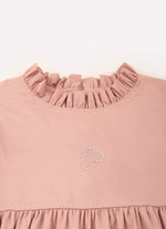 Vestido Tricoline Gola Babadinho