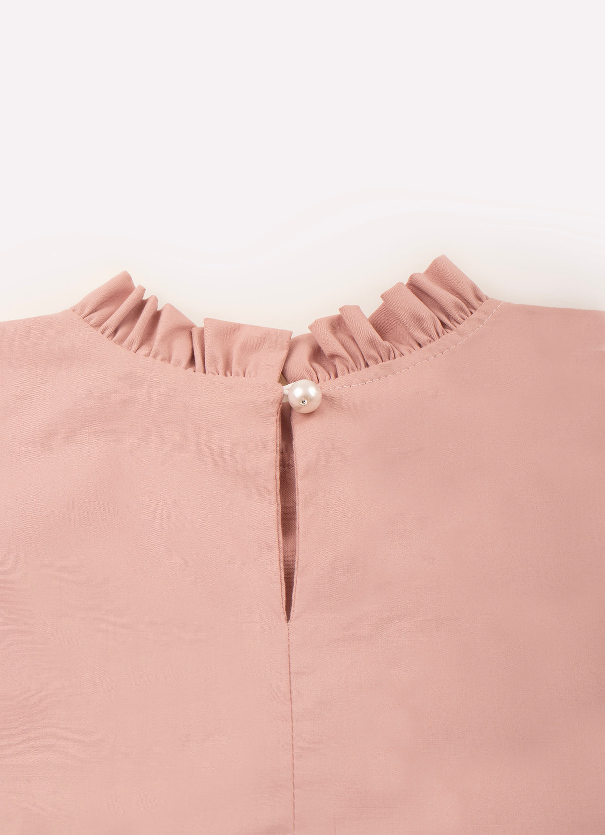 Vestido Tricoline Gola Babadinho