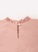 Vestido Tricoline Gola Babadinho