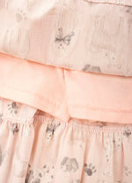 Saia Short Algodão e Tule