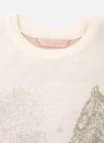 Vestido Tricot Cenário Neve Cristal