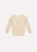 Casaco Tricot Ponto Rendado