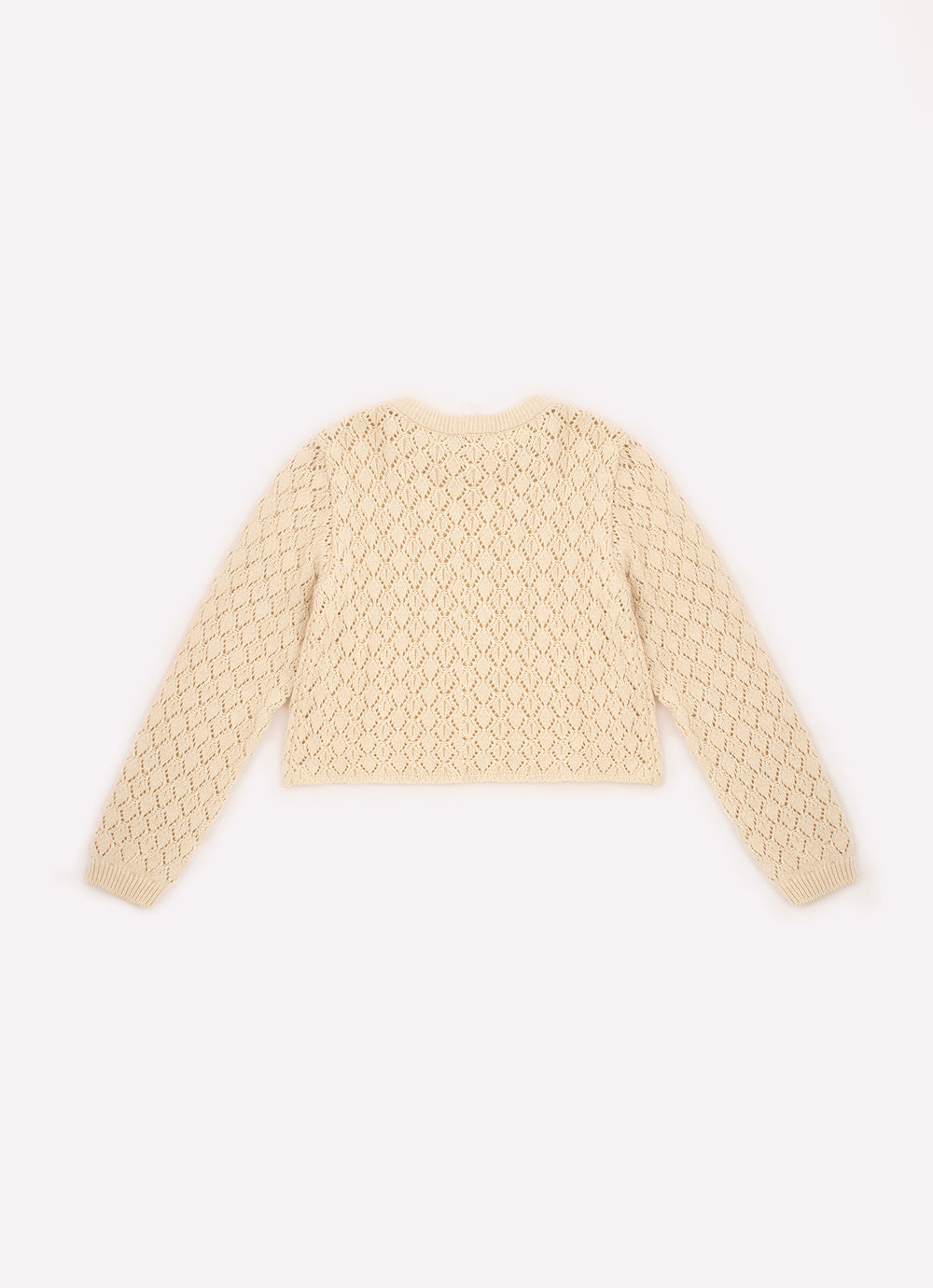 Blusa Tricot Ponto Rendado