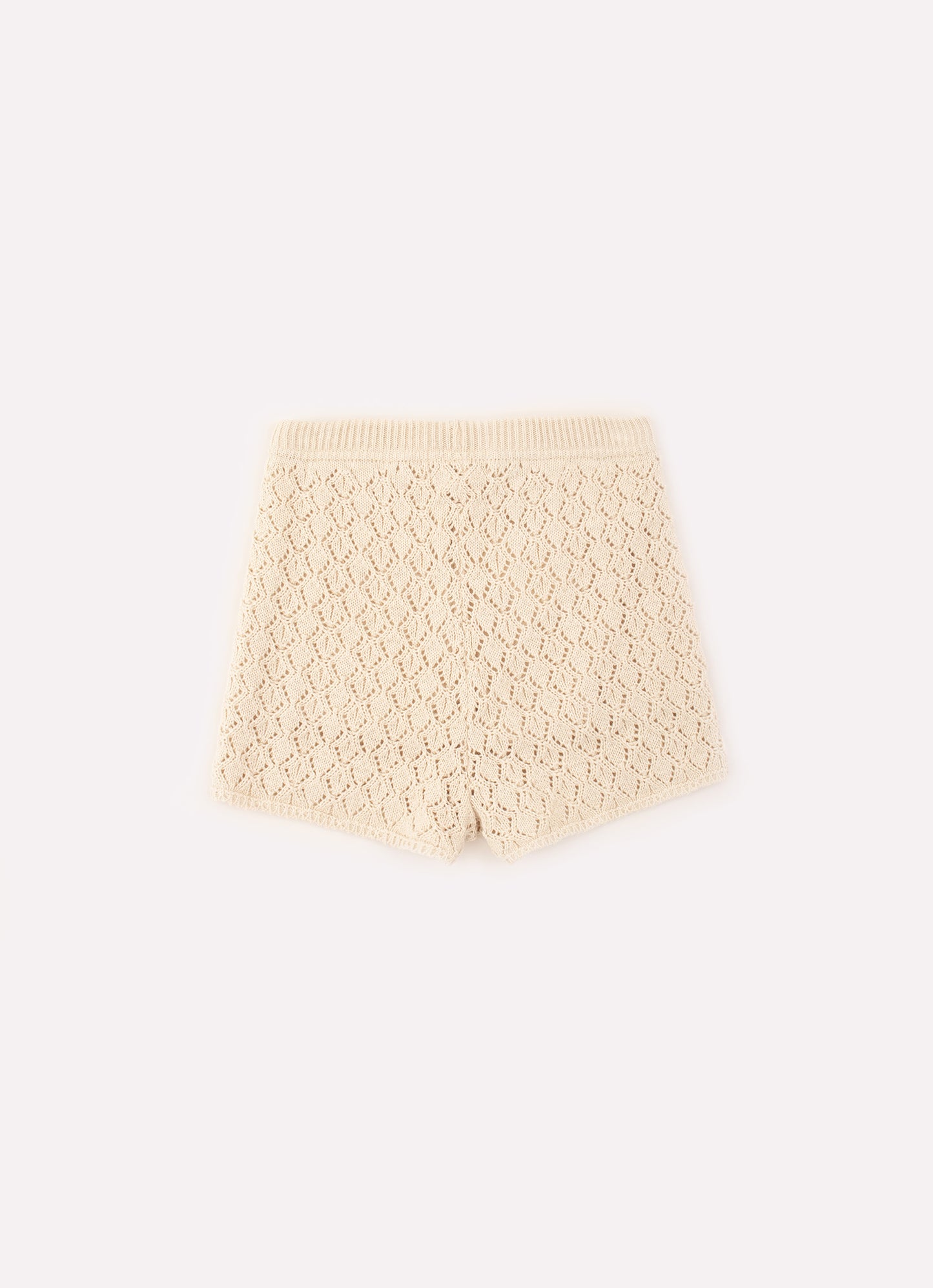 Short Tricot Ponto Rendado