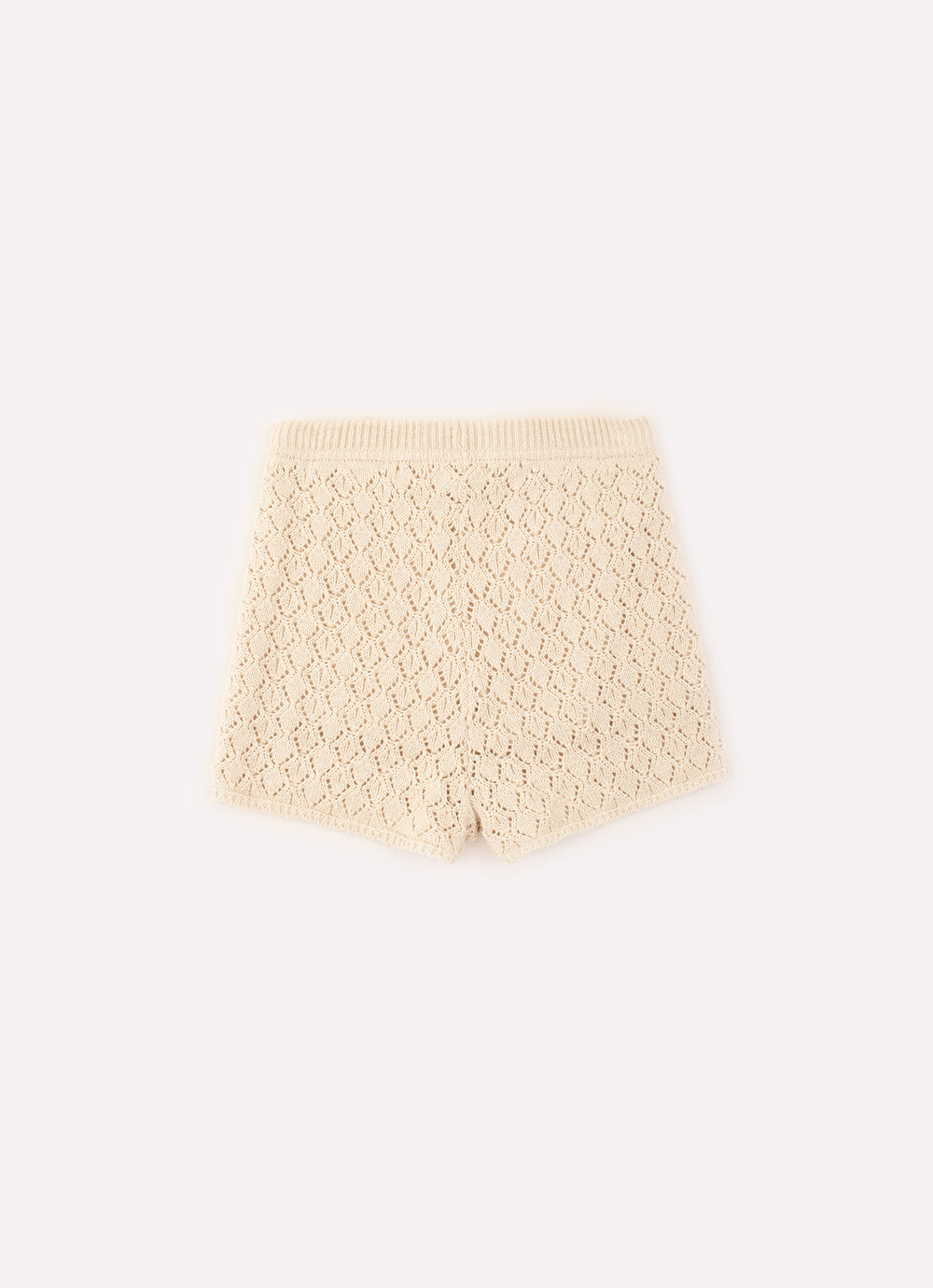 Short Tricot Ponto Rendado