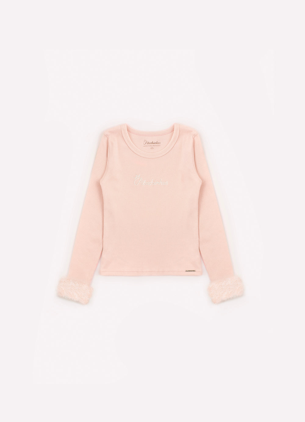 Blusa Ribana Gola E Punho Pele