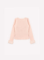 Blusa Ribana Gola E Punho Pele