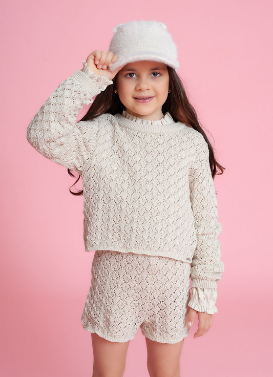 Blusa Cotton Manga e Decote Tricoline
