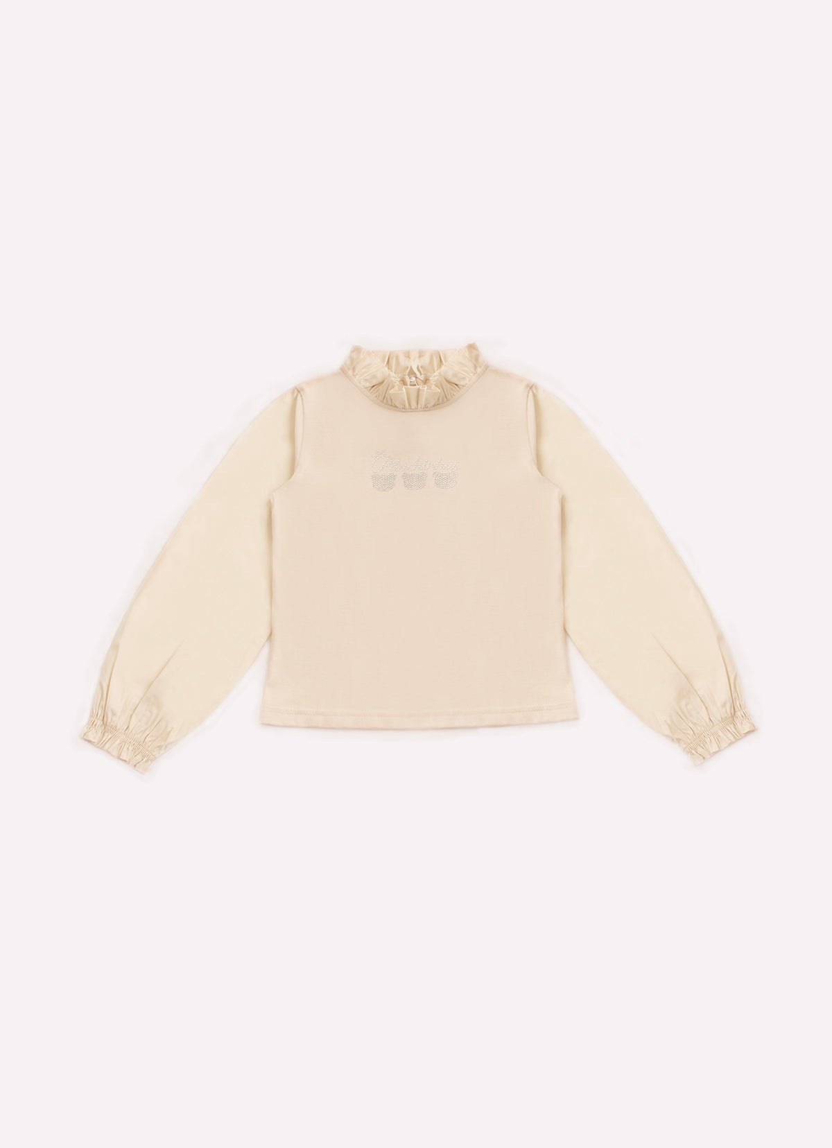 Blusa Cotton Manga e Decote Tricoline