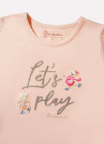 Blusa Cotton Serigrafia Let´s Play