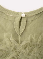 Vestido Babadinhos Tule Cristal