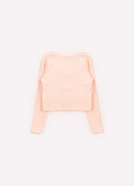 Blusa Cropped Ribana Tule Cristais