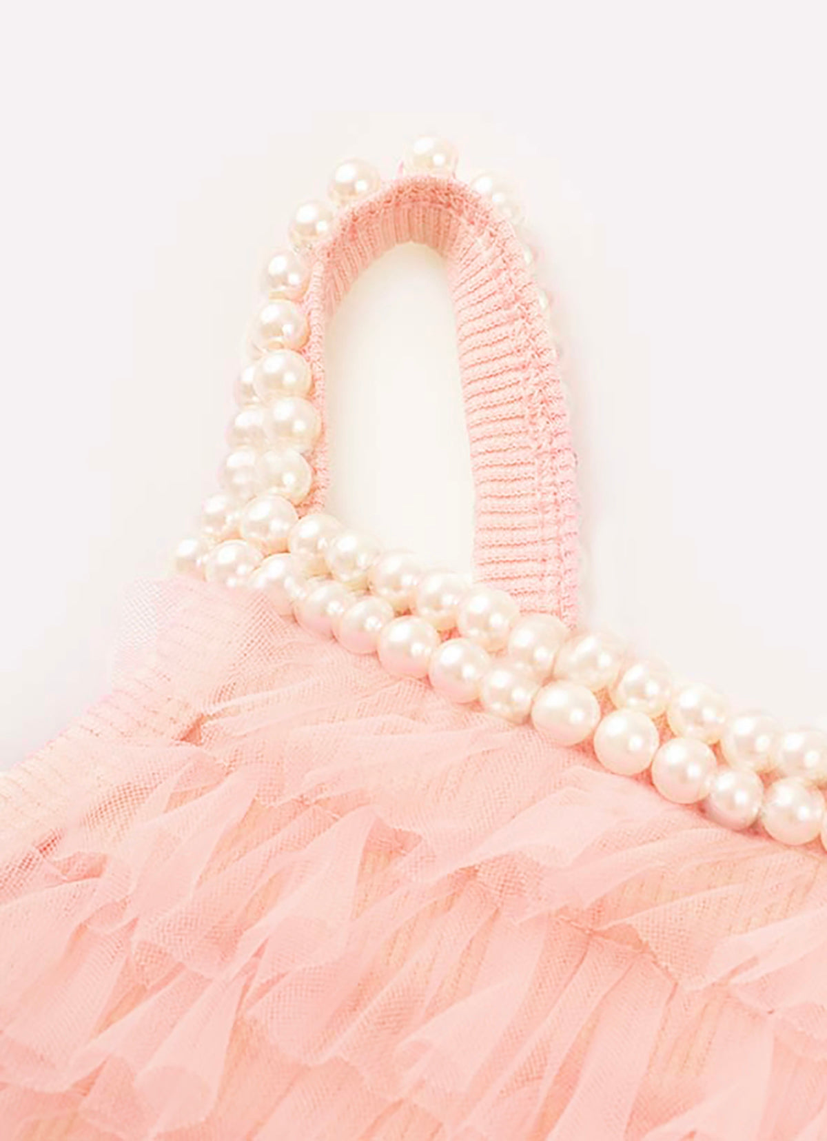 Vestido Conceito Babadinhos Tule Pérolas