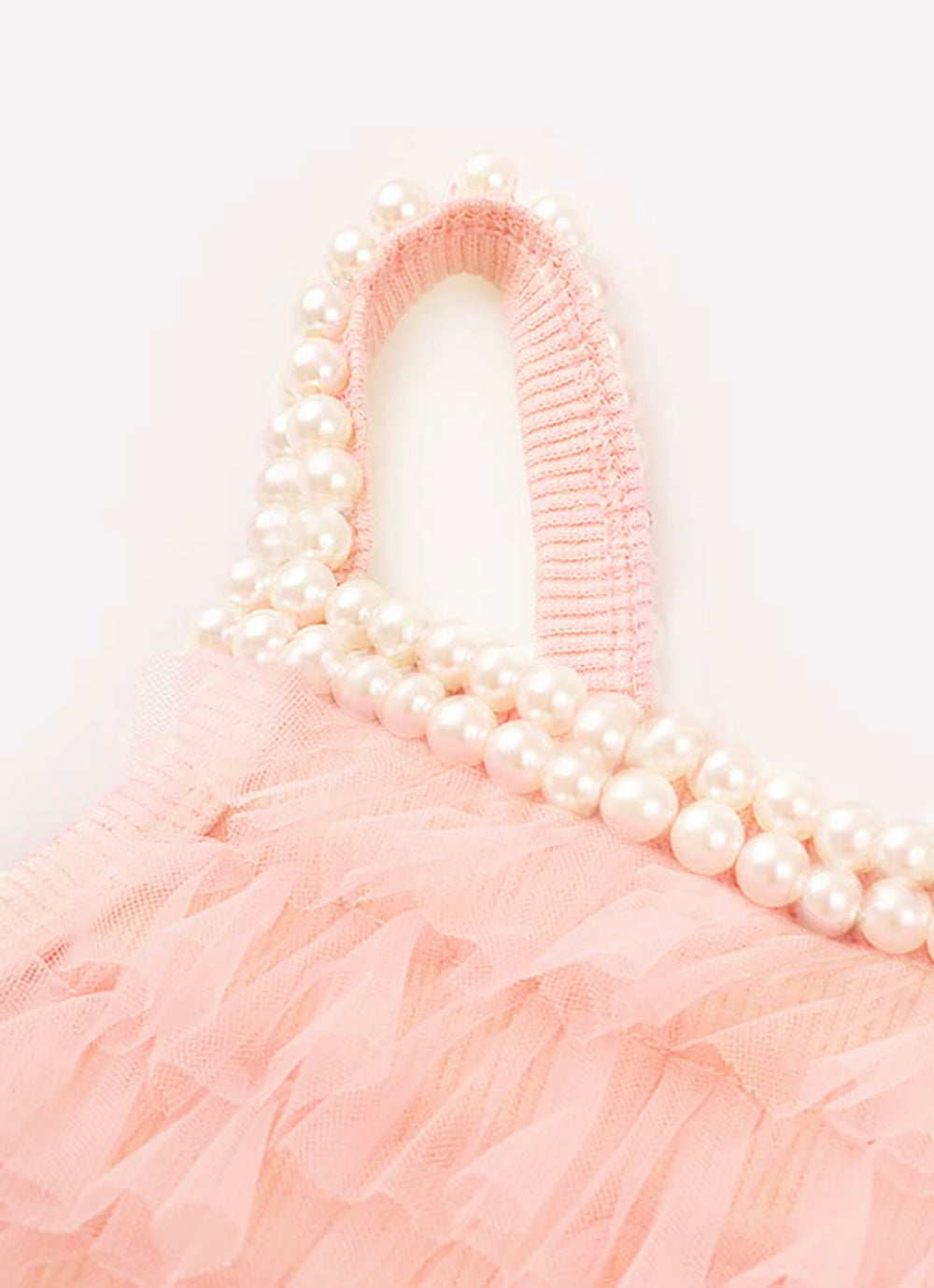 Vestido Conceito Babadinhos Tule Pérolas