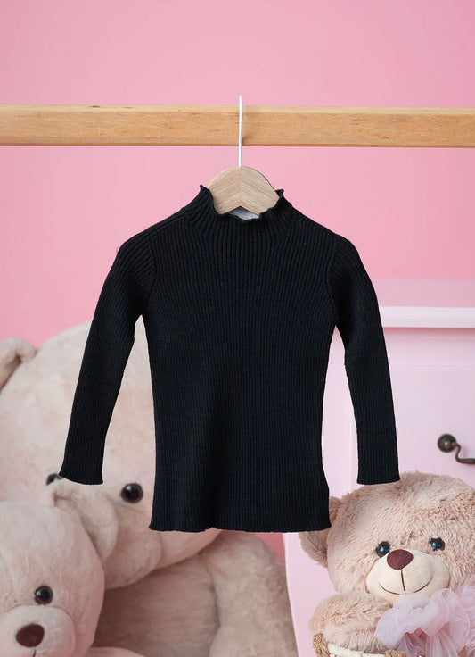 Blusa Básica Tricot Sem Costura