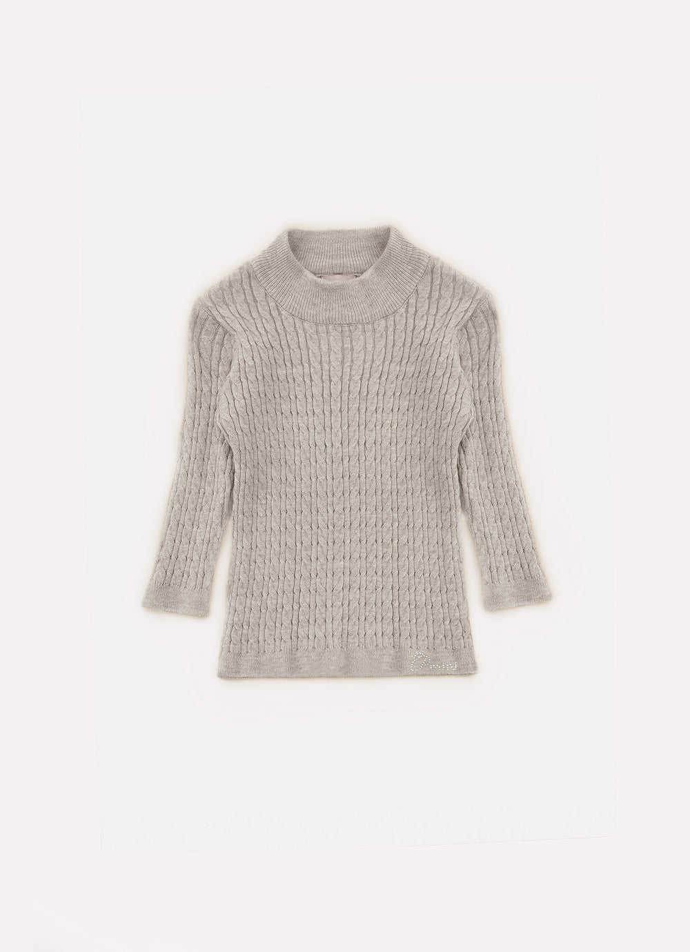 Blusa Tricot Ponto Trançado