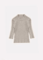 Blusa Tricot Ponto Trançado