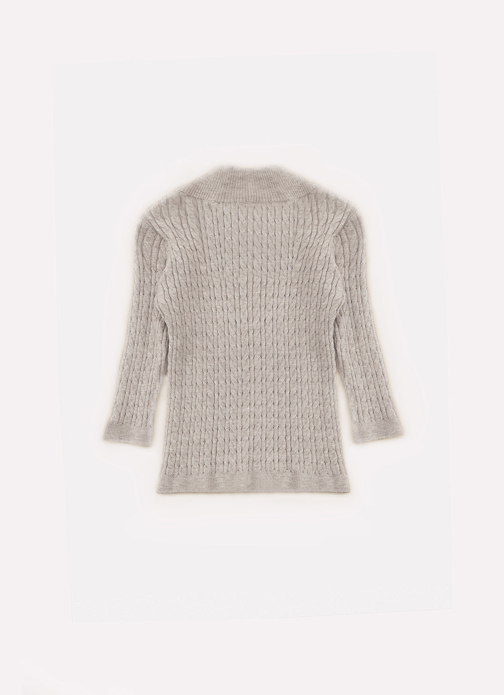Blusa Tricot Ponto Trançado