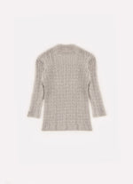Blusa Tricot Ponto Trançado