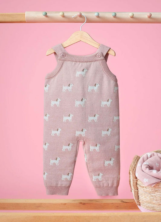 Macacão Tricot Cachorrinhos Cristais