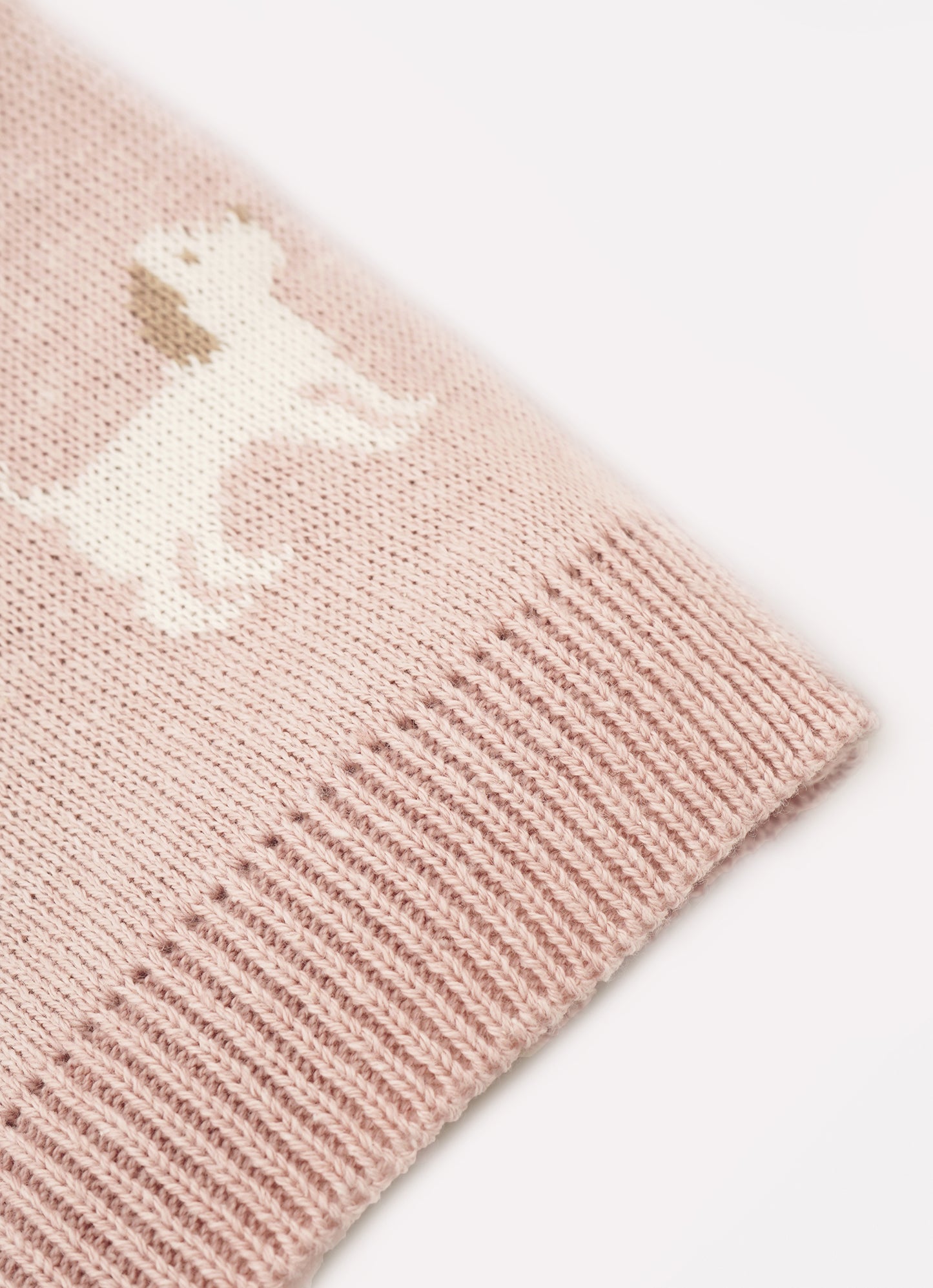 Maxi Casaco Tricot Cachorrinhos