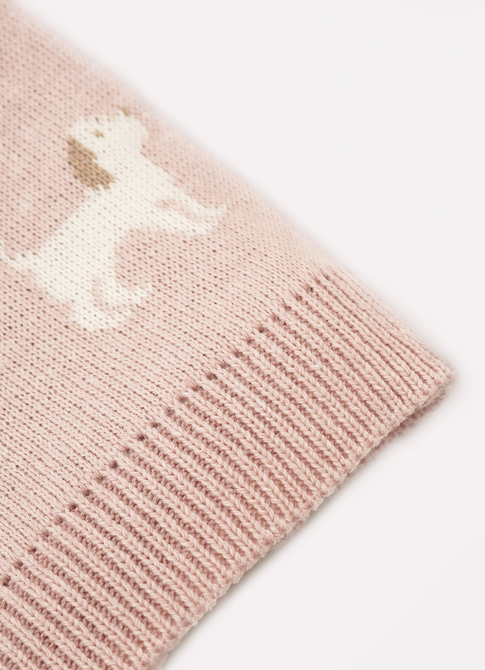 Maxi Casaco Tricot Cachorrinhos