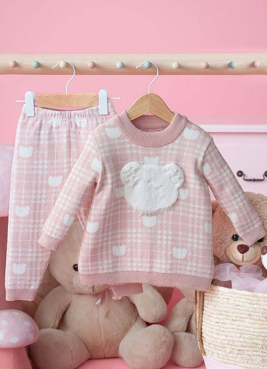 Conjunto Tricot Xadrez