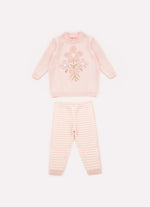 Conjunto Tricot Blusa Legging Listrada