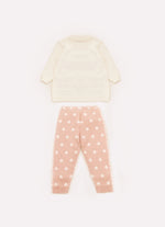 Conjunto Tricot Casinhas Cristais