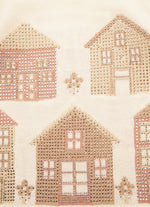 Conjunto Tricot Casinhas Cristais