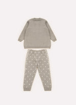 Conjunto Tricot Blusa Ursinha e Legging