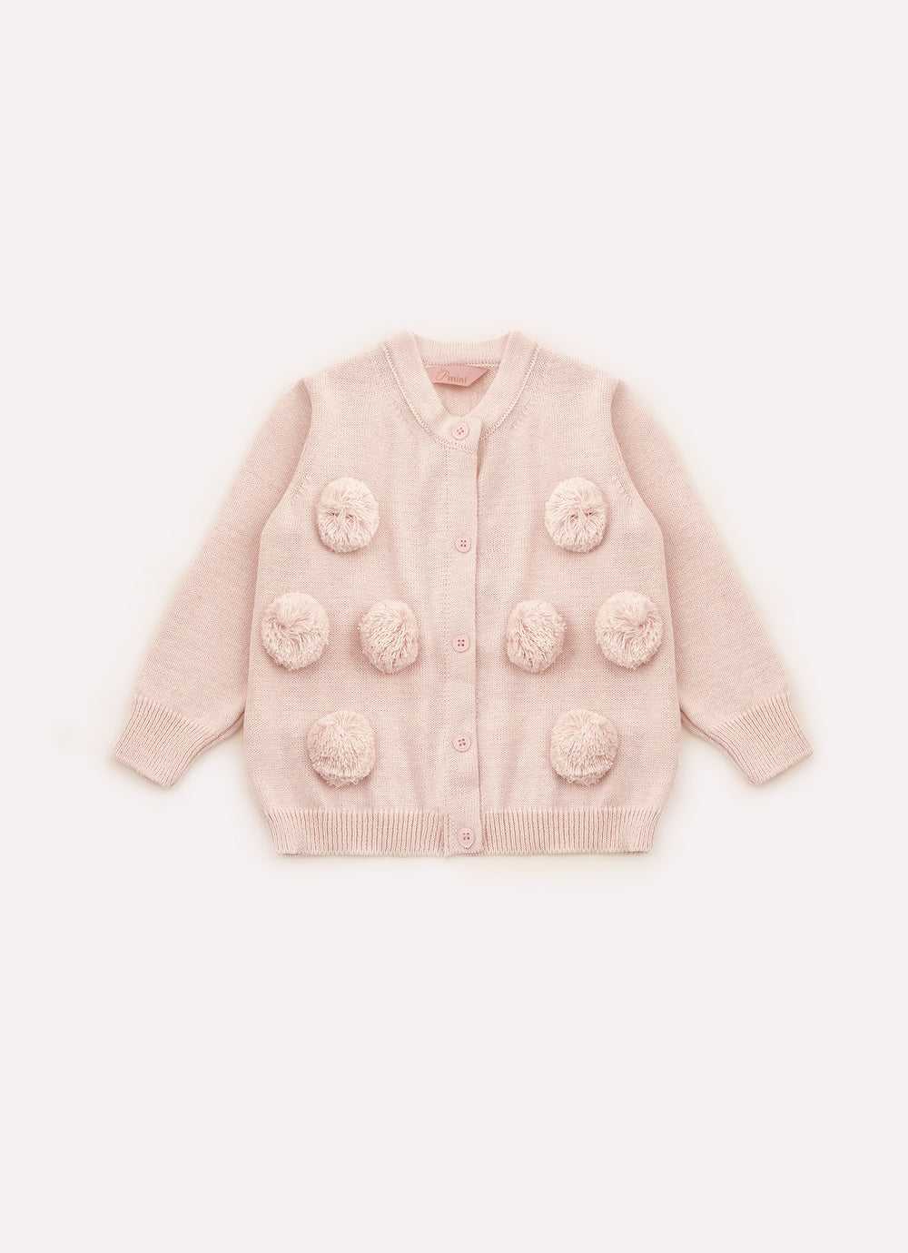 Casaco Tricot Pompons