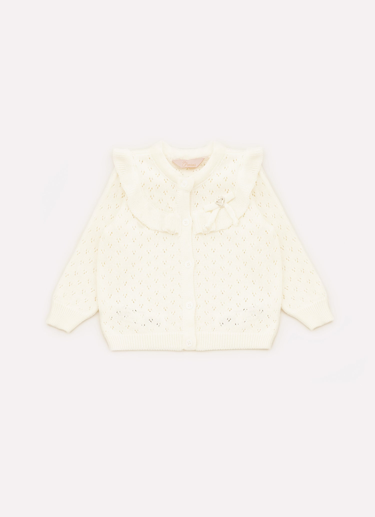 Casaco Tricot Ponto Renda