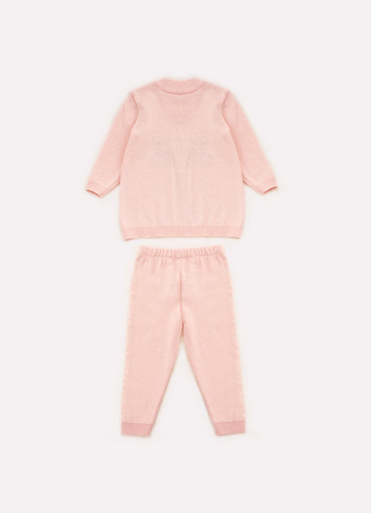 Conjunto Tricot Blusa Cachorrinho e Legging