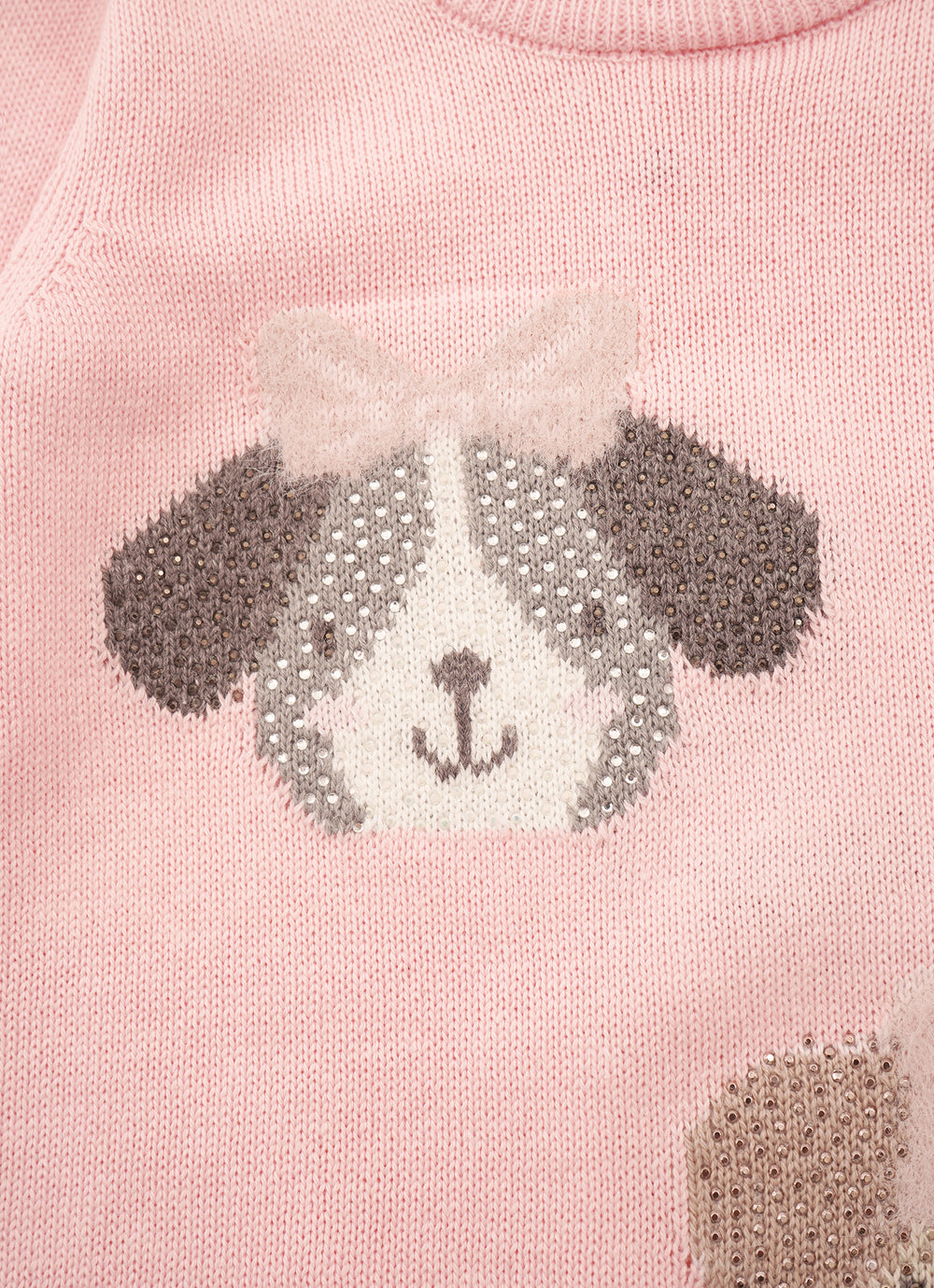 Conjunto Tricot Blusa Cachorrinho e Legging