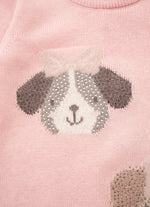 Conjunto Tricot Blusa Cachorrinho e Legging