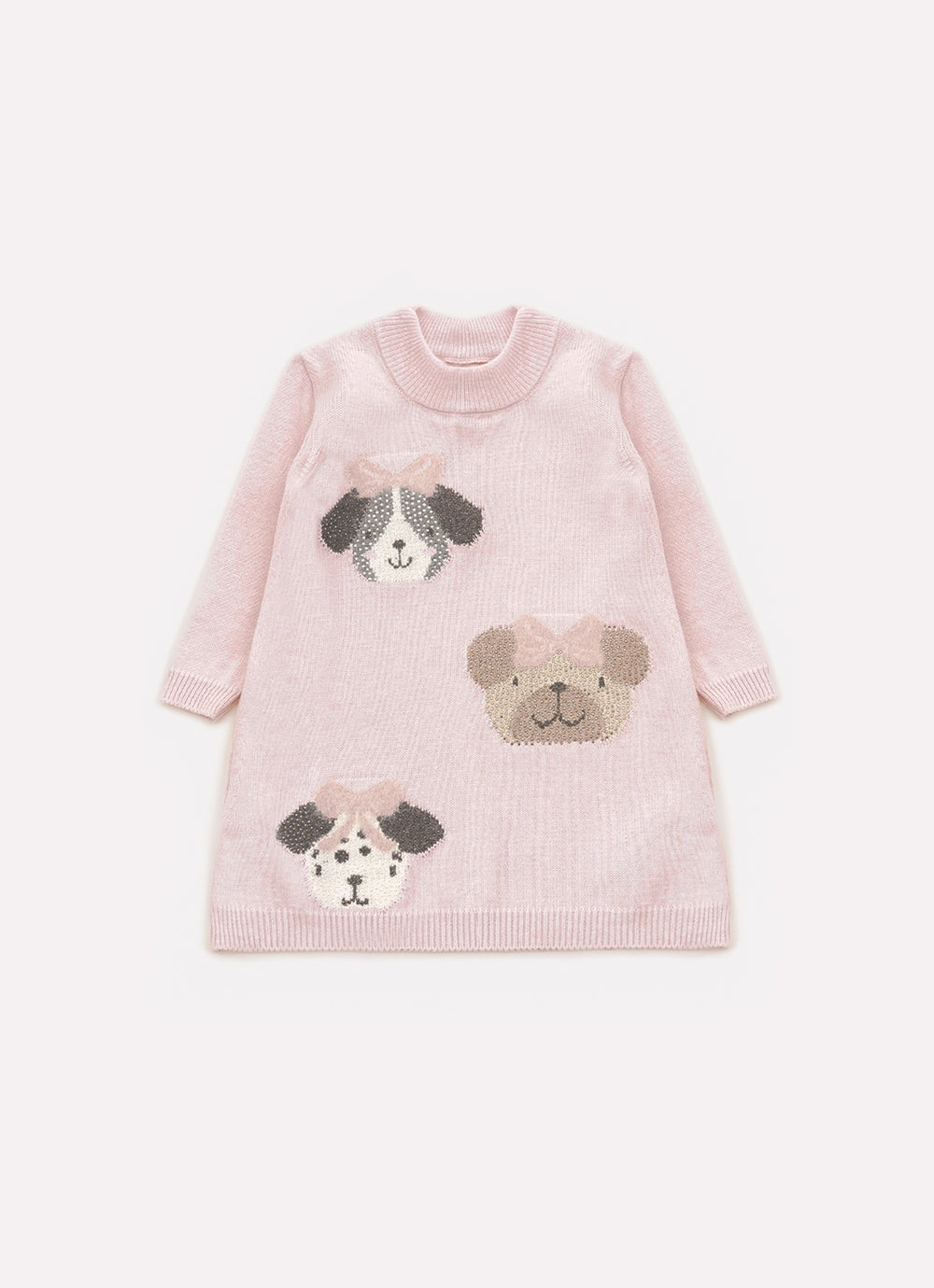 Vestido Tricot Rostinho Cachorros