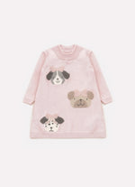 Vestido Tricot Rostinho Cachorros