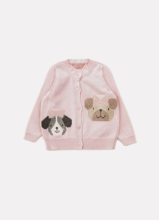 Casaco Tricot Cachorrinhos