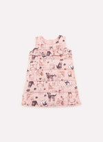 Vestido Puffer Cachorrinhos