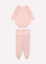 Conjunto Body e Calça Com Pé Cotton Pima