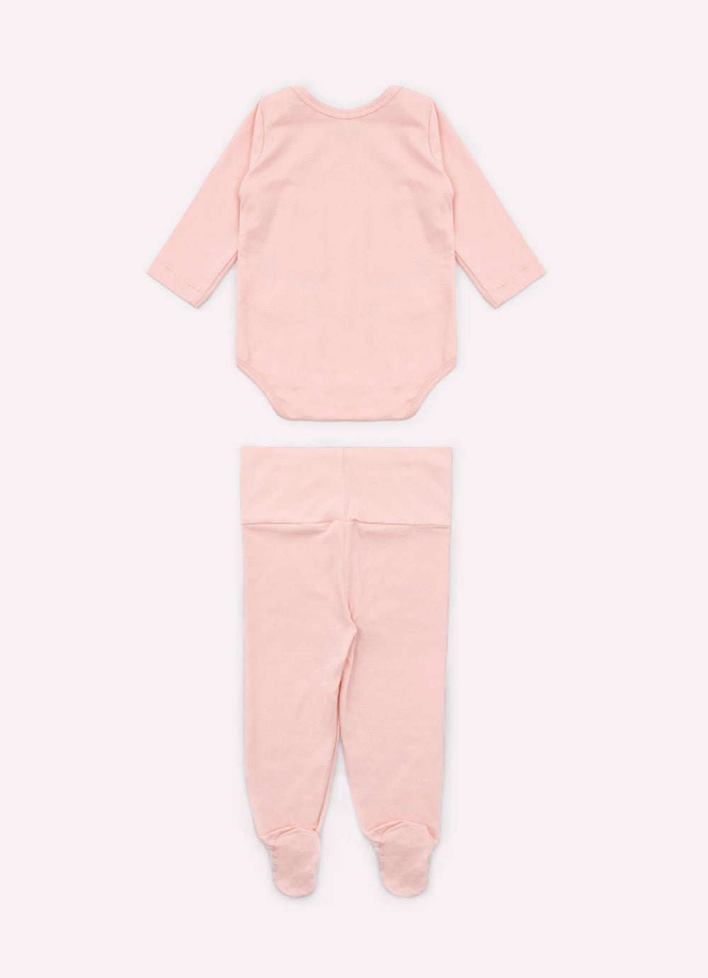 Conjunto Body e Calça Com Pé Cotton Pima