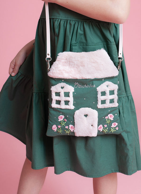 Bolsa Puffer Casinha Alça Longa