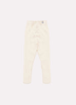 Calça com Pé Tricot Sem Costura