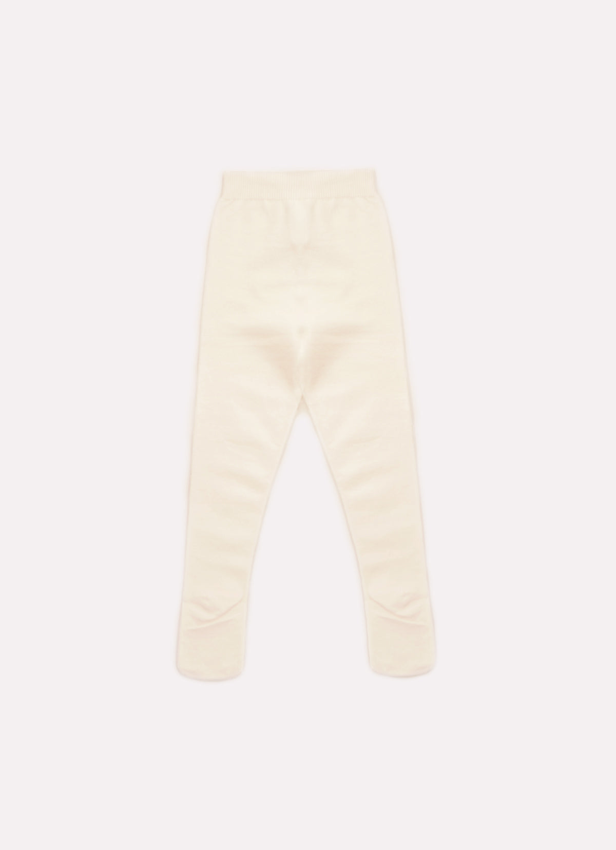 Calça com Pé Tricot Sem Costura
