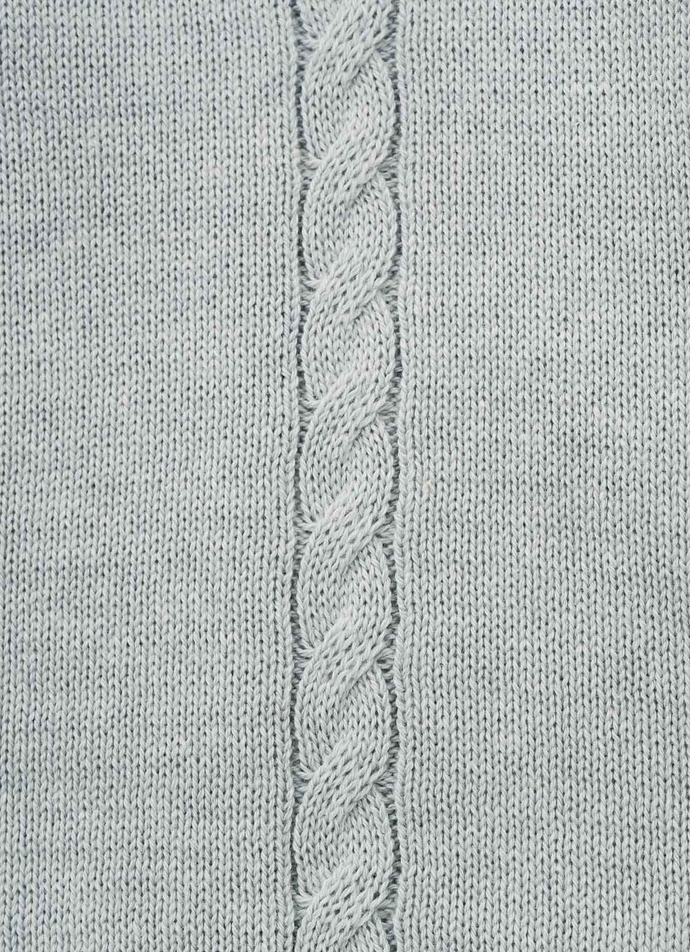 Conjunto Tricot Ponto Trança
