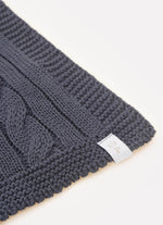 Manta Tricot Ponto Trança
