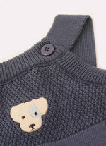 Macacão Tricot Ponto Texturizado