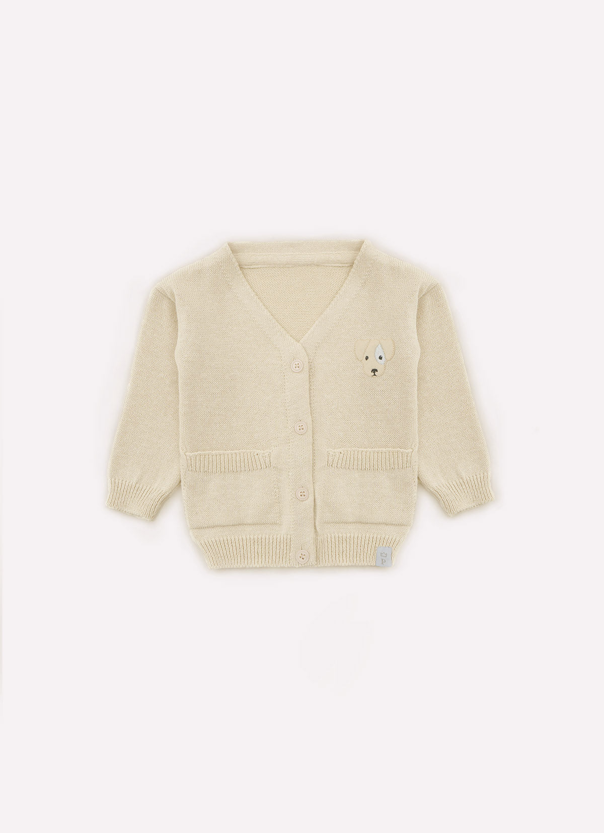 Casaco Tricot Patche Cachorrinho