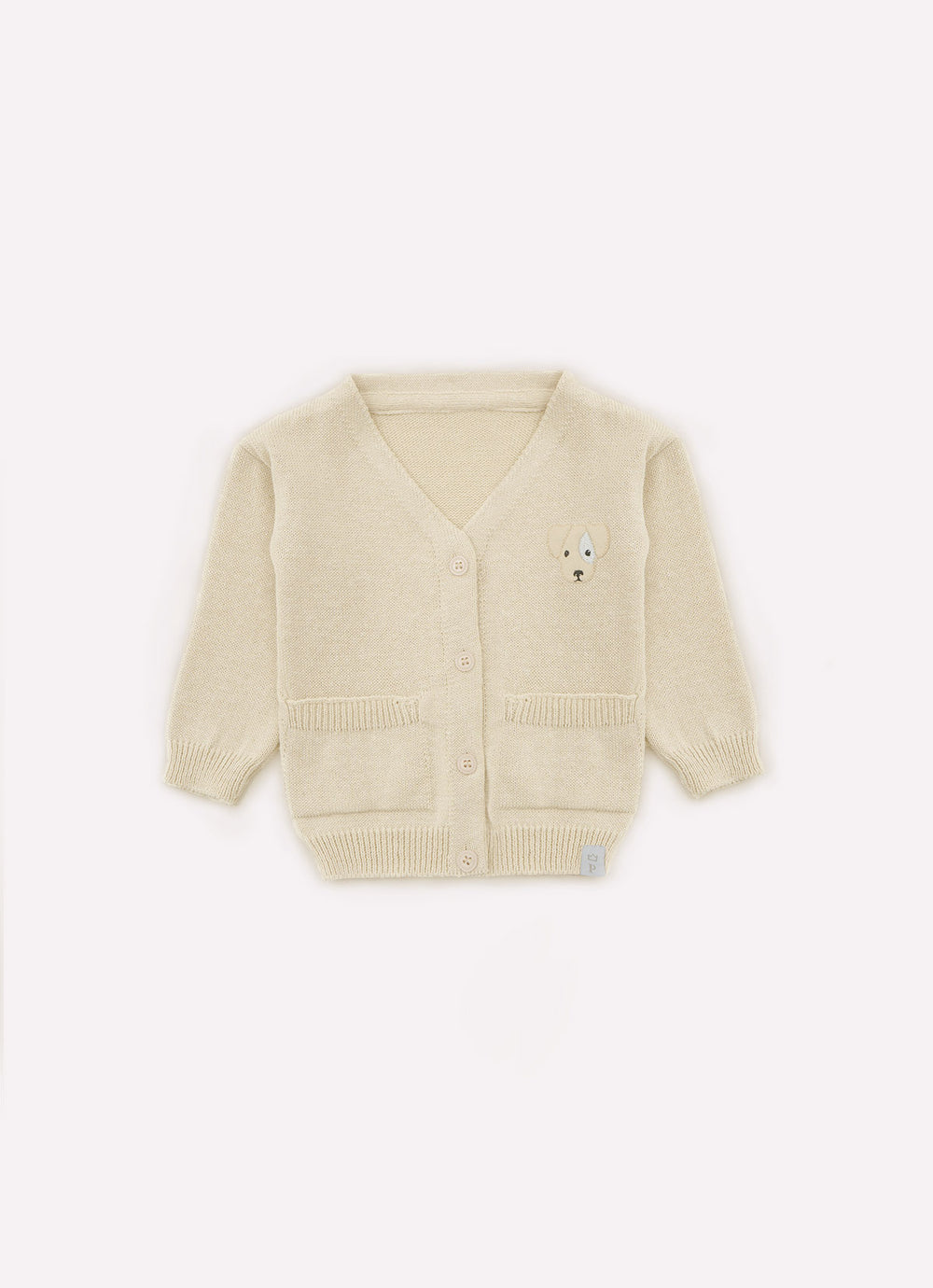 Casaco Tricot Patche Cachorrinho